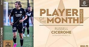 The Sacramento Treat! Republic FC's Russell Cicerone is the USL Championship's Player of the Month!