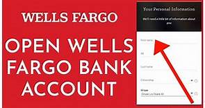 How To Open Wells Fargo Bank Account Online? Create Wells Fargo Bank Account 2021