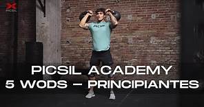 🔥Top 5 WODs de Cross Training para principiantes 🔥 | PicSil Sport #Academy