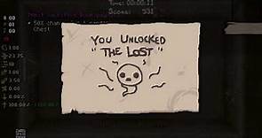 The easiest way to unlock The Lost with missing poster in Binding of Isaac Afterbirth+