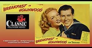 Breakfast In Hollywood (1946) - Full Movie | Tom Breneman, Bonita Granville, Beulah Bondi