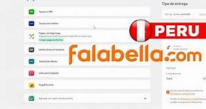 Métodos de pago en Falabella.com Perú 2023 RESUMEN | Como pagar en saga Falabella Peru
