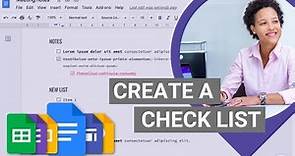 How to Create a Checklist in Google Docs ✅