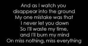 The Pretty Reckless - Miss Nothing (better quality sound + lyrics)