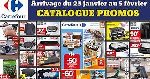 catalogue CARREFOUR du 23 janvier ✅ Arrivage du jour 🔥 Promos deals maison cuisine publicité crêpes