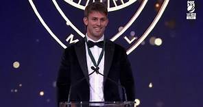 Laughs and tears: Marsh has crowd in stitches with Allan Border Medal acceptance