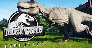 Unlocking the T-REX! - Jurassic World Evolution Gameplay