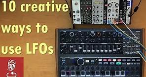 10 creative ways to use LFOs (Synth tips and tricks)