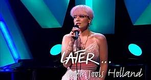 Lily Allen teams up with Jools Holland to perform ballad Three on Later...