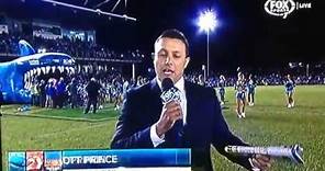 Scott Prince puts his hand up for "Worst Sideline Commentator in the NRL"