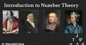 Introduction To Number Theory