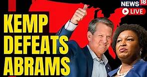 US Midterm Elections 2022 Live | Abrams Loses To Brian Kemp In Georgia | US Election | News18 Live