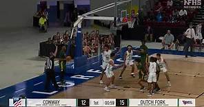 2020 Dutch Fork vs Conway Basketball 5A Lower State Championship