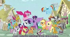My Little Pony Theme Song [With Lyrics] - My Little Pony Friendship is Magic Song