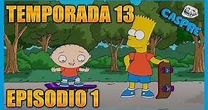 Padre de familia - 13x01 Los Simpson de familia (Español latino)