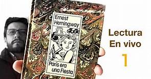PARIS ERA UNA FIESTA 1 - Ernest Hemingway - Libros leídos en español.