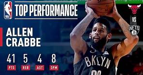 Allen Crabbe Drops 41 POINTS On His 26th Birthday