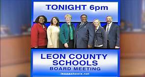 Leon County School Board Meeting