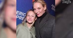 Uma Thurman and Her Daughter Luna Thurman-Busson Attend Opening Night of \