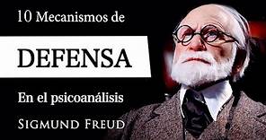 MECANISMOS de DEFENSA (Sigmund Freud) - 10 Estrategias de Afrontamiento en el PSICOANÁLISIS