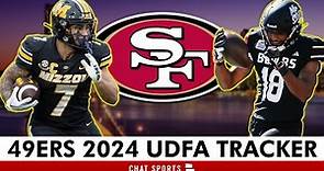 San Francisco 49ers UDFA Tracker: Full List of UDFAs 49ers Signed After NFL Draft Ft. Cody Schrader