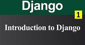 Introduction to Django (Hindi)