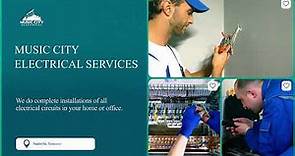 Music City Electrical Professional Electrician Contractor Services in Nashville TN Wiring Rewiring