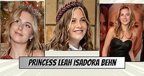 Princess of the Kingdom of Norway Leah Isadora Behn, once a famous person, is currently a model