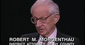 The Open Mind: Mr. District Attorney - Robert M. Morgenthau