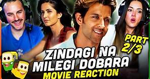 ZINDAGI NA MILEGI DOBARA Movie Reaction Part (2/3)! | Hrithik Roshan | Farhan Akhtar | Abhay Deol