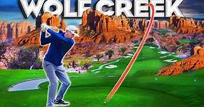 Most INSANE Course In The World | Wolf Creek Match Vs Luke Peavy