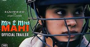 Mr & Mrs Mahi Official : Release update | Rajkumar Rao | janhvi Kapoor | Mr & Mrs Mahi Trailer