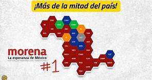 ¿Cuántos estados gobierna Morena? Así quedó el mapa electoral