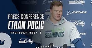 Ethan Pocic Seahawks Thursday Press Conference - October 28