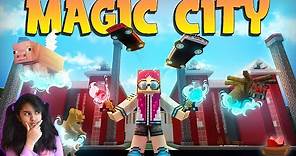 A NEW MAGIC CITY in Minecraft | A Minecraft Marketplace Map