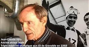 Jean Claude Killy fête les JO de 1968 à Chamrousse