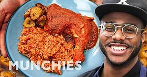 How To Make Nigerian Jollof Rice and Chicken Stew
