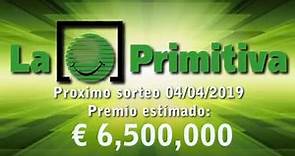 La Primitiva, consultar premio de lotería del 30 de marzo del 2019