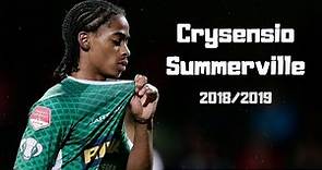 Crysencio Summerville - Season Highlights - 2018/2019