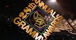 28th Annual Grammy Awards | Broadcast TV Edit | VHS Format