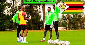 Zimbabwe vs Nigeria Training Highlights | Jordan Zemura comments and more