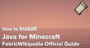 How to install/verify Java for Minecraft 1.17+ | FabricWikipedia Official Guide