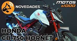Presentación HONDA CB 750 HORNET | Motosx1000