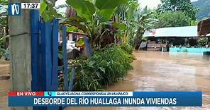 Huánuco: Desborde del río Huallaga inunda viviendas