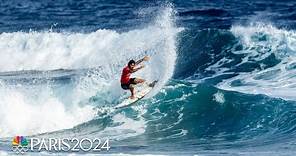 Gabriel Medina secures victory for himself and Brazil at ISA World Surfing Games 2024 | NBC Sports