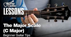How to Play the Major Scale (C Major) | Beginner Guitar Tips