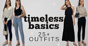 TIMELESS BASICS you will have in your wardrobe FOREVER!