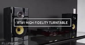 RT81 Elite High Fidelity Vinyl Turntable