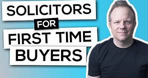 The Secret To Finding The Right Solicitor As A First Time Buyer // Mortgage Application Secrets