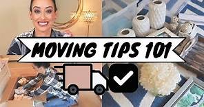 HOW TO MAKE MOVING EASIER | ORGANIZED PACKING TIPS | MOVING 101